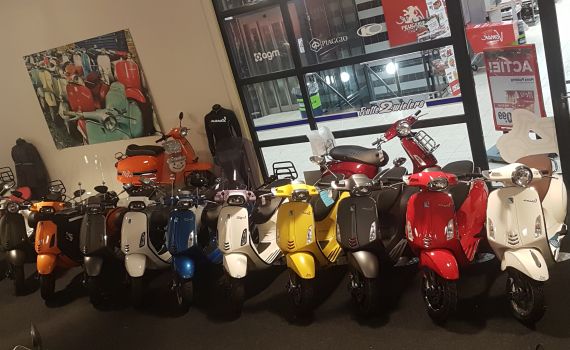 Nieuwe scooters